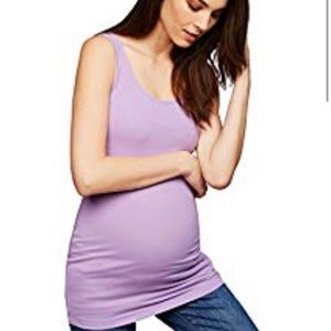A Pea In The Pod Maternity Tank Top Lavender XS